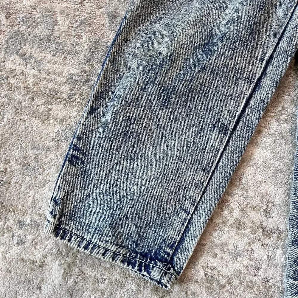 Vintage OshKosh B'gosh Acid Wash Suspender Overalls 4T USA